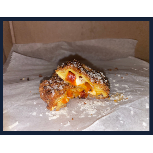 "F**K Frozen Pizza Rolls"  Fried Ravioli